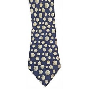 Christian Pelini Men's Necktie Tie 100% Silk Handmade Pro Golf Balls 57"